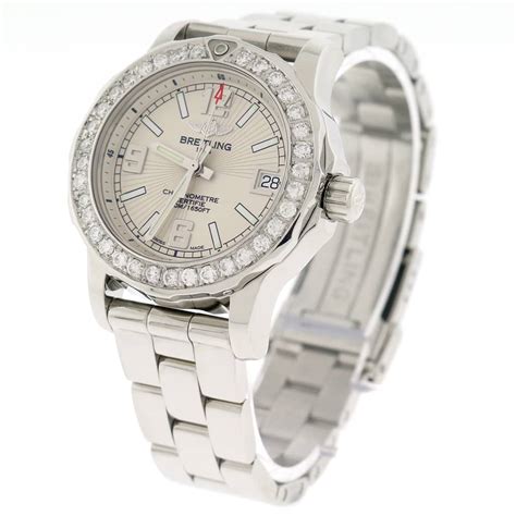 Breitling Colt 33 Stainless Steel Quartz Ladies Watch A77387.